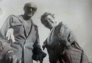 Otto Butterlin and Dorothy Hosmer, ca 1945. Photo courtesy of Sylvia Fein.