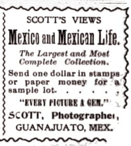 Early advert for Scott's Views