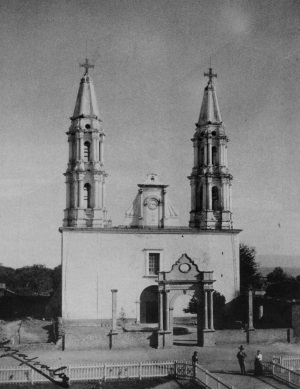Ignacio Arzapalo. ca. 1898. San Francisco Church, Chapala. [from Aquellos tiempos en Chapala)