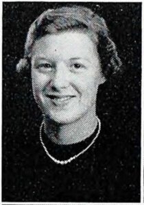 Gail Hayes. 1955. (University Yearbook photo)