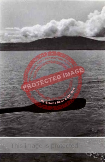 Louis Stettner. Lake Chapala (1956). [postcard image on Delcampe website]