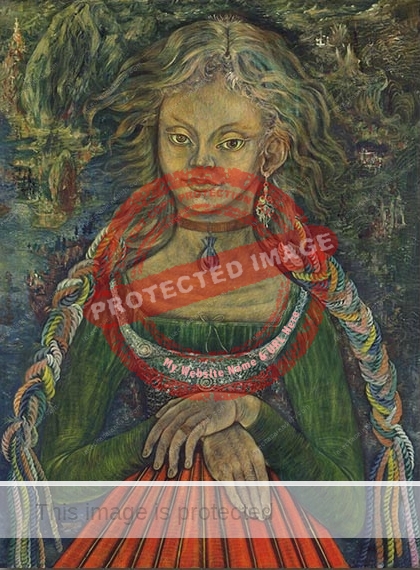 Sylvia Fein: Muchacha de Ajijic (1945). Reproduced by kind permission of the artist.