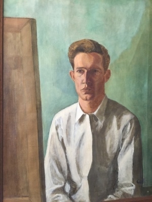 Oscar Collier. Self-portrait, 1940s. Reproduced courtesy of Lisa Collier