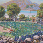 Allen Pendergraft loved Mexico and painted in Ajijic in 1951
