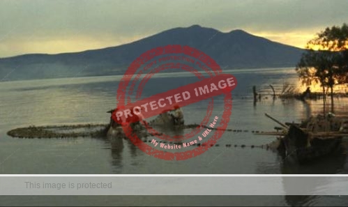Volkmar Wentzel. ca 1966. Fishermen with net, Lake Chapala.