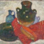 Algerian-born painter Violette Mège painted Ajijic in the 1940s