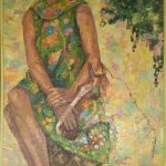 Noted encaustic artist Alice de Boton painted in Ajijic in the early 1970s