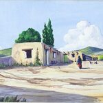 Do you have an Arthur Merrill painting of Lake Chapala?