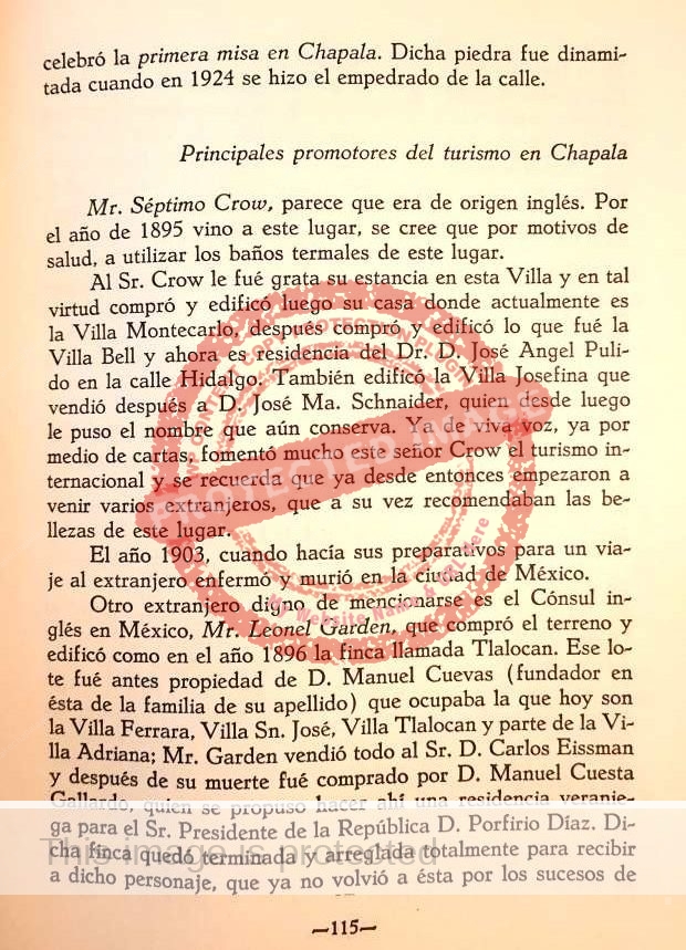 Antonio de Alba. Chapala, p 115