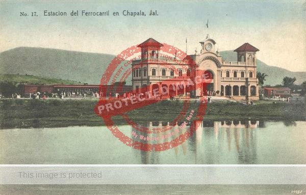 Romero / S. Altamirano. c 1925. Chapala Railroad Station.