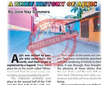 A Brief History of Ajijic (Ojo del Lago, December 2012)