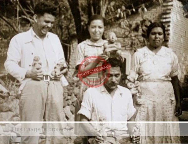 Leo Stanley. 1937. "Isidoro Pulido family." By kind permission of California Historical Society.