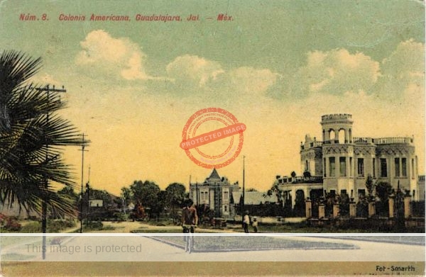 Calle Libertad, ca. 1908. Photo: Smarth. Postcard published by Alba y Fernández.