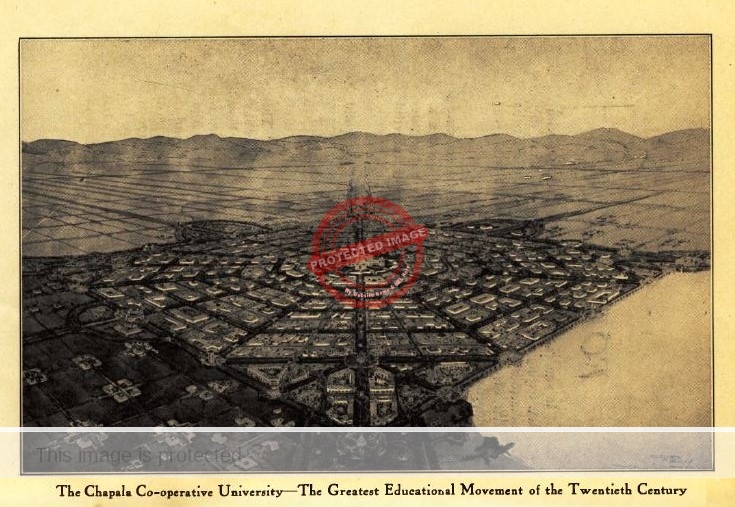 Irving Gill. 1923. The Chapala Co-Operative university. (see text for source)
