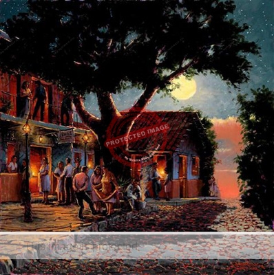 Charles Engebretson. c. 1998. Seis esquinas, Ajijic.