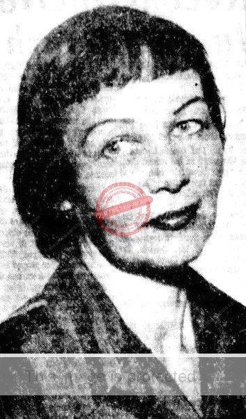 Carla Manger, 1958. (Credit: Wichita Falls Times, 29 June 1958)