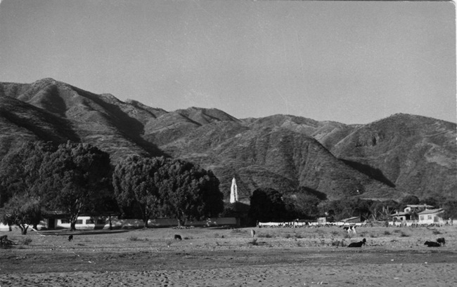 Postcard of Ajijic, c. 1953. Photo: Bob Bassing.