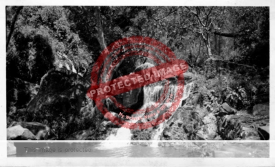 Herbert Johnson. c. 1943. Tzararacua Falls, near Uruapan?