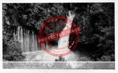 Herbert Johnson. c. 1943. Tzararacua Falls, near Uruapan