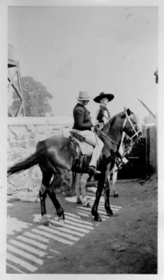 Herbert Johnson. c. 1943. Horsemanship and bullfight.