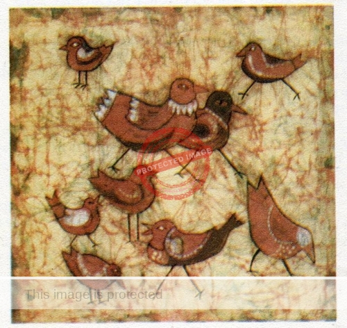 Virginia Ganung. Birds. Batik.